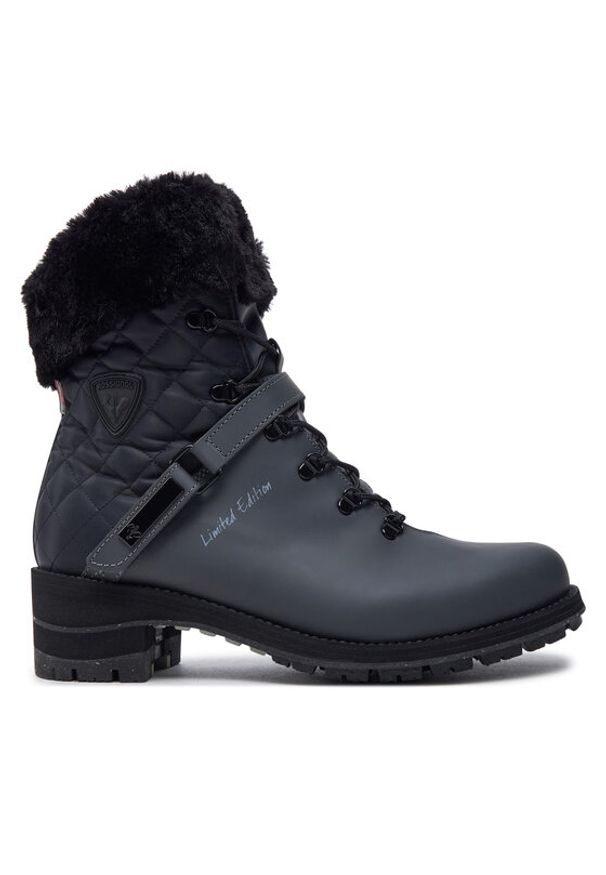 Rossignol Trzewiki 1907 Megeve Rubber Le RNMW370 Czarny. Kolor: czarny. Materiał: skóra