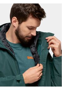 Jack Wolfskin Kurtka puchowa Pilvi Down Jkt 1207701 Czarny Regular Fit. Kolor: czarny. Materiał: syntetyk #5