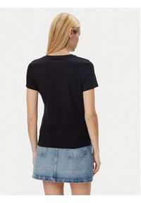 Guess T-Shirt W5GI05 I3Z14 Czarny Regular Fit. Kolor: czarny. Materiał: bawełna