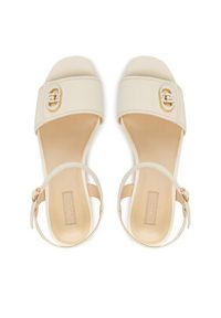 Liu Jo Sandały Harper 04 SA6119 P0102 Écru. Materiał: skóra #5