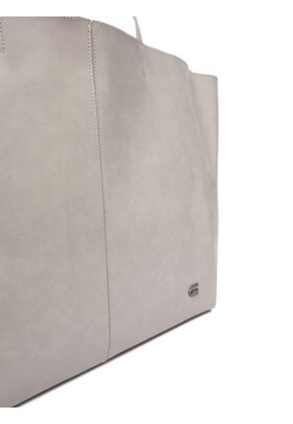 G-Star RAW - G-Star Raw Torebka C-LDA8145A Szary. Kolor: szary. Materiał: skórzane