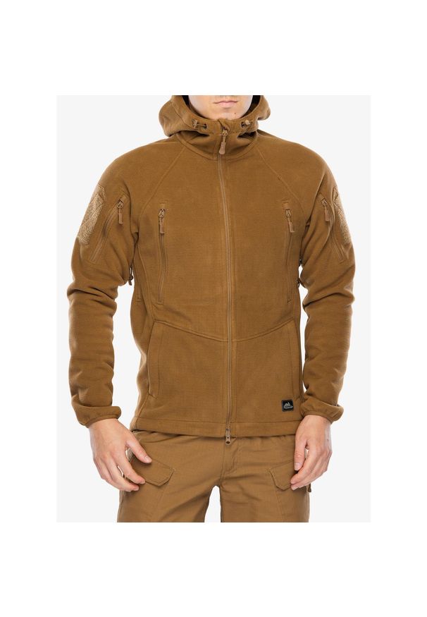 Kurtka polarowa Helikon-Tex Patriot Mk2. Kolor: brązowy. Materiał: polar. Sport: turystyka piesza