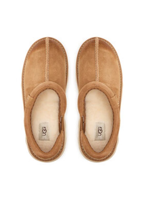 Ugg Śniegowce M Tasman Lug 1166913 Brązowy. Kolor: brązowy. Materiał: skóra