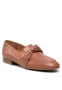 Gino Rossi - GINO ROSSI Loafersy 7311 Brązowy. Kolor: brązowy. Materiał: skóra #3