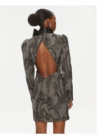 Custommade Sukienka koktajlowa Junette 999498442 Szary Regular Fit. Kolor: szary. Materiał: bawełna. Styl: wizytowy