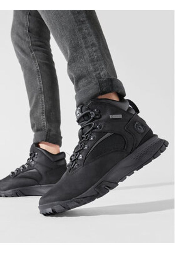 Timberland Trapery Mt Lincoln Mid Gtx GORE-TEX TB0A61NM0151 Czarny. Kolor: czarny. Materiał: skóra