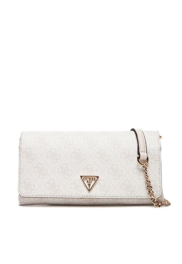 Guess Torebka Noelle II Mini HWBG96 72750 Biały. Kolor: biały. Materiał: skórzane