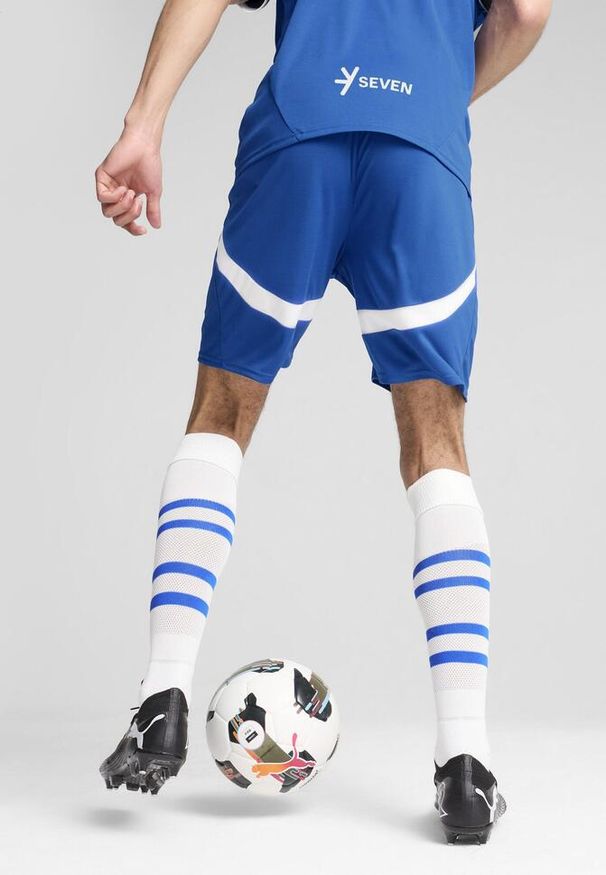 Puma - Męskie szorty Al Hilal Saudi F.C. 24/25 PUMA Blue Intense White. Kolor: biały, niebieski, wielokolorowy. Sport: piłka nożna