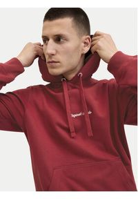 Jack & Jones - Jack&Jones Bluza Norrebro 12282861 Czerwony Relaxed Fit. Kolor: czerwony. Materiał: bawełna #7