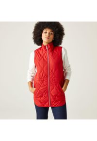 Regatta - Kamizelka damska Courcelle. Kolor: czerwony. Sport: turystyka piesza #1