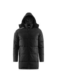 Kurtka puchowa o średniej długości Kappa Seddolo. Kolor: czarny. Materiał: puch #1