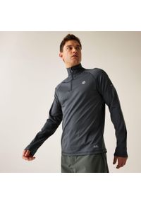 DARE 2B - Bluza turystyczna męska Dare 2B Fuse Up II termoaktywna. Kolor: szary. Materiał: polar. Sezon: zima. Sport: turystyka piesza, narciarstwo #1