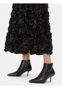 Max Mara Botki Mmbootie 24247960116 Czarny. Kolor: czarny. Materiał: skóra #7