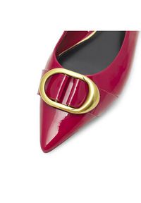 Nine West Baleriny WFA2551-1 Czerwony. Kolor: czerwony. Materiał: skóra #4