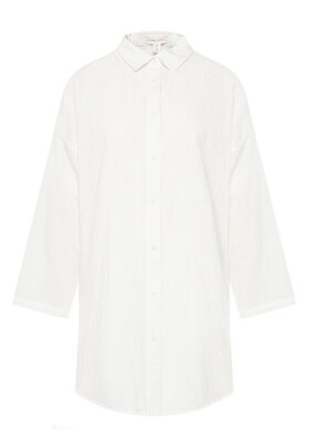 YSABEL MORA - Ysabel Mora Koszula 86148 Biały Relaxed Fit. Kolor: biały. Materiał: bawełna