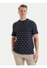 Guess T-Shirt M6GP34 K3200 Granatowy Relaxed Fit. Kolor: niebieski. Materiał: bawełna #1