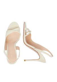 Eva Minge Sandały EO-TALIA-LT1022-201 Écru. Kolor: kremowy. Materiał: skóra, syntetyk #7