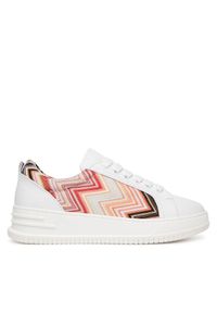 Sneakersy M Missoni. Kolor: biały