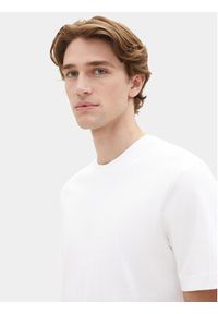 Tom Tailor Komplet 2 t-shirtów 1037741 Biały Regular Fit. Kolor: biały. Materiał: bawełna #5