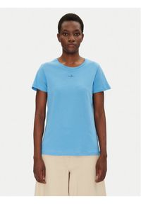 Fransa T-Shirt 20615288 Niebieski Regular Fit. Kolor: niebieski. Materiał: bawełna