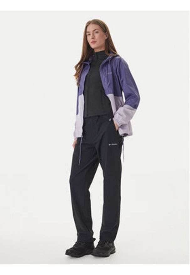 columbia - Columbia Wiatrówka Flash Forward™ II 2116531 Fioletowy Regular Fit. Kolor: fioletowy. Materiał: syntetyk