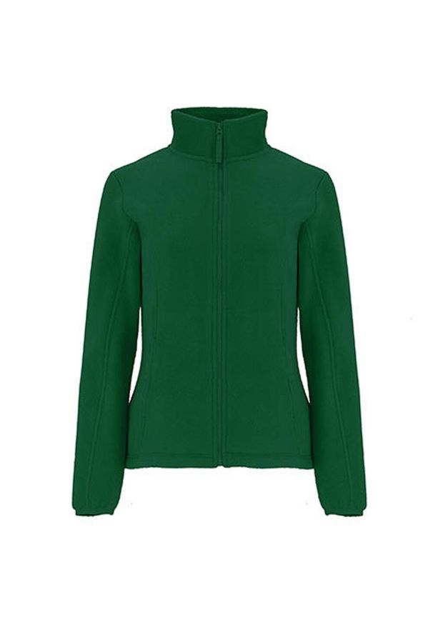 ROLY - Damska Bluza Polarowa Artic Fleece Jacket. Kolor: zielony. Materiał: polar. Sezon: zima. Styl: sportowy
