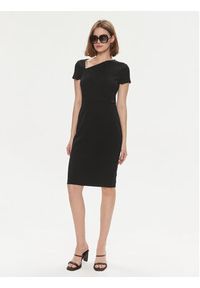 Calvin Klein Sukienka koktajlowa K20K206277 Czarny Regular Fit. Kolor: czarny. Materiał: syntetyk. Styl: wizytowy #4