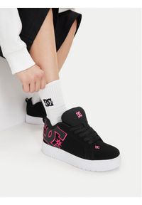 DC Shoes Sneakersy CEO-COURT GRAFFIK PLATFORM DC02422001 Czarny. Kolor: czarny. Materiał: skóra, nubuk. Obcas: na platformie #1