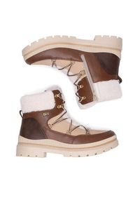 Remonte Trzewiki D0C80-22 Brązowy. Kolor: brązowy. Materiał: skóra #3