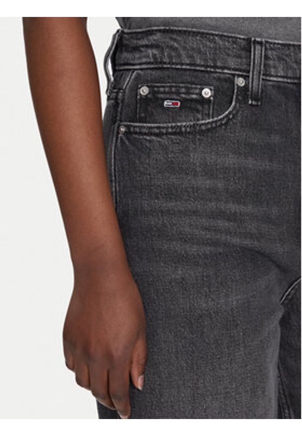 Tommy Jeans Jeansy Claire DW0DW20660 Szary Wide Leg. Kolor: szary