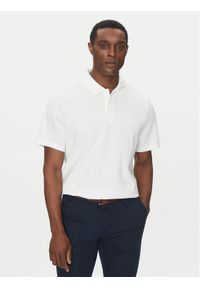 Michael Kors Polo CS552GZH5J Biały Regular Fit. Typ kołnierza: polo. Kolor: biały. Materiał: bawełna #1