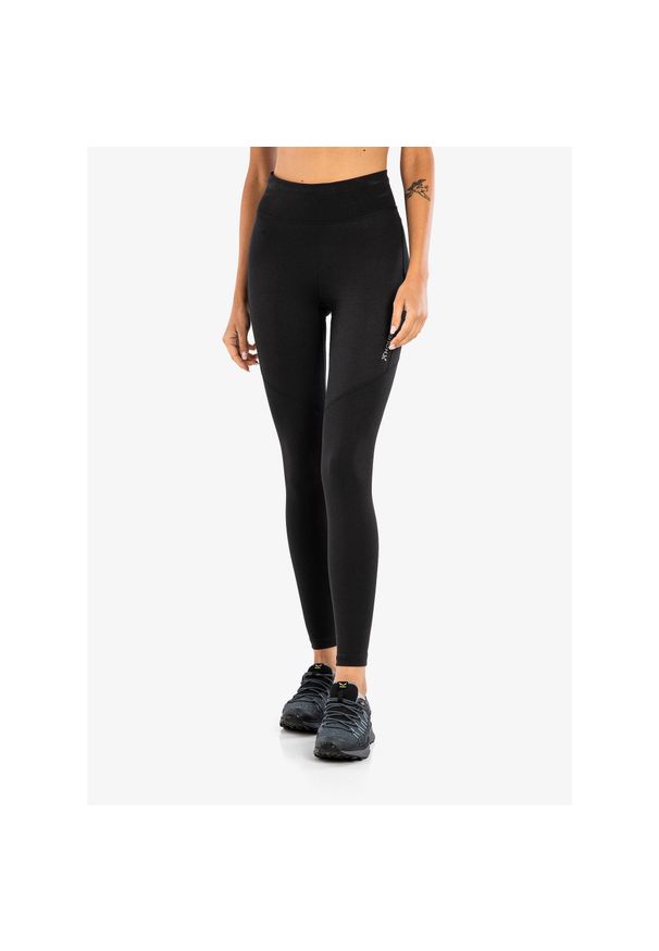 Spodnie turystyczne damskie Houdini Adventure Tights. Kolor: czarny, szary, wielokolorowy. Długość: długie