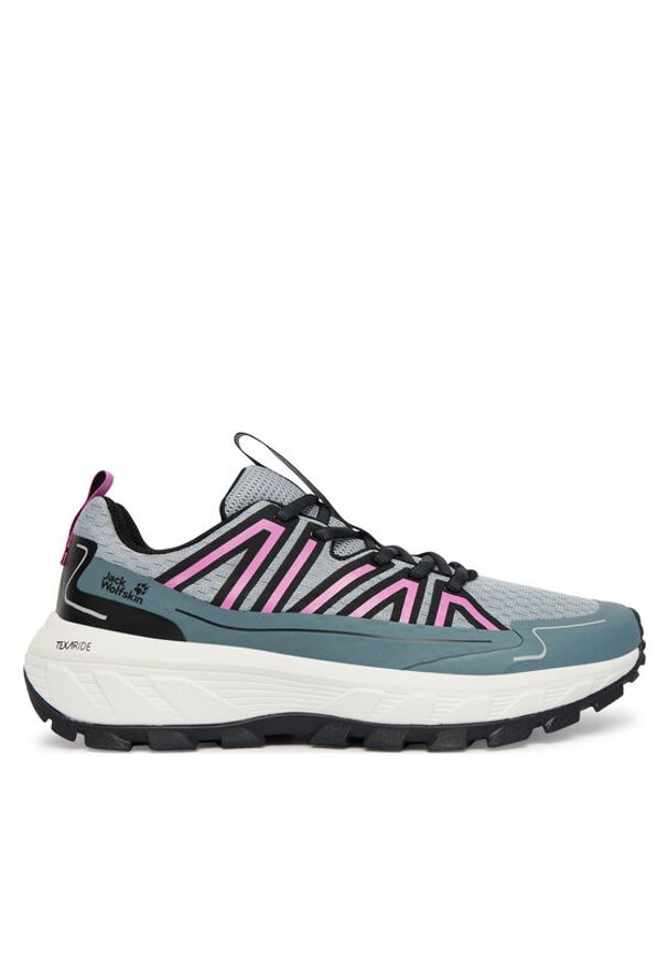 Jack Wolfskin Trekkingi Wild Hike Low A65582 Szary. Kolor: szary. Materiał: skóra