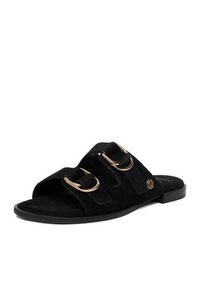 U.S. Polo Assn. Klapki EO-KATYA001W/6S1 Czarny. Kolor: czarny. Materiał: zamsz, skóra #6