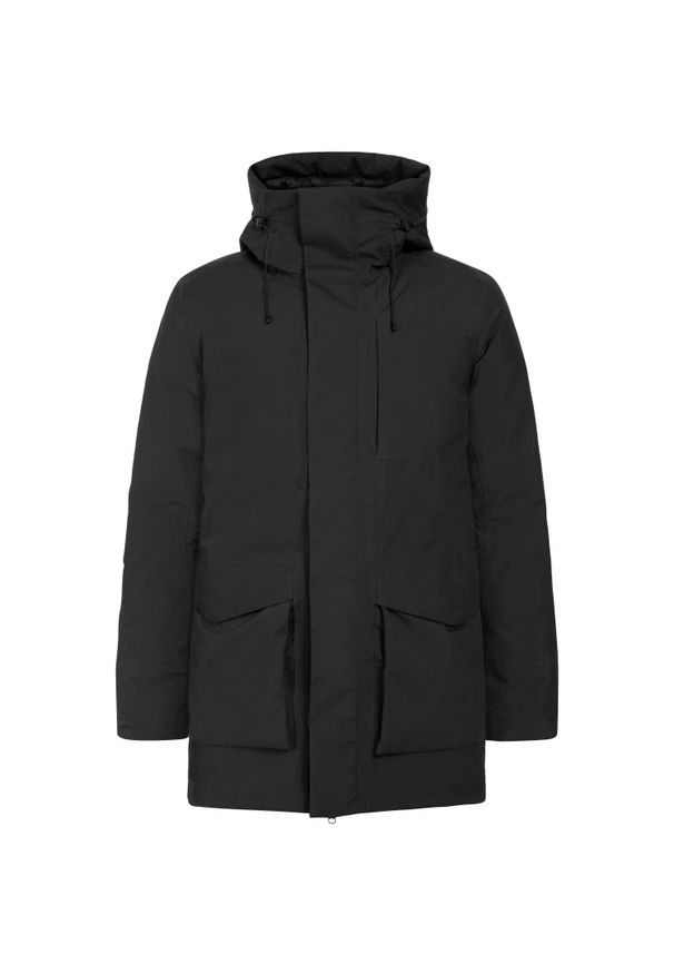 Parka Didriksons Akilles. Kolor: czarny. Sezon: zima