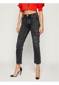 Guess Jeansy The It Girl W93A16 D3HT2 Czarny Regular Fit. Kolor: czarny #1