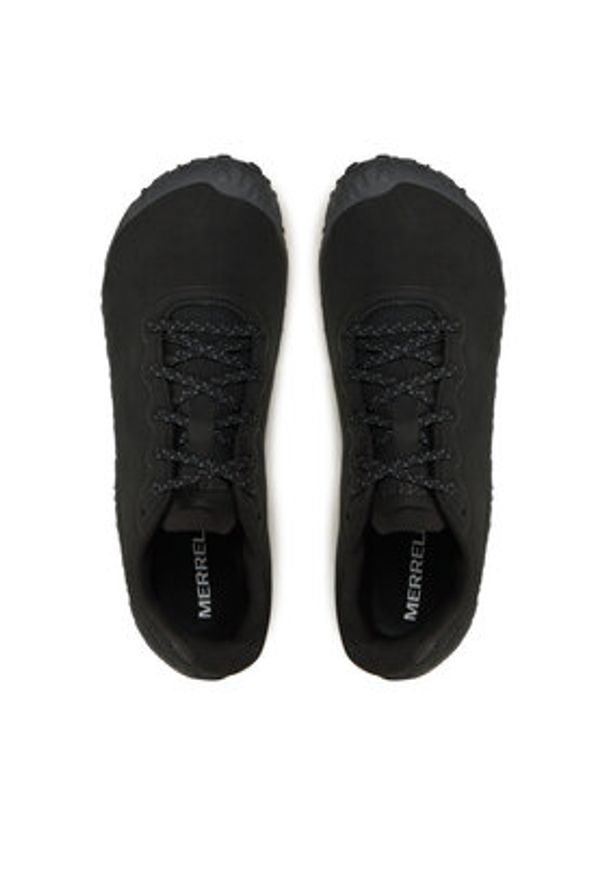 Merrell Buty do biegania Vapor Glove 6 Ltr J500524 Czarny. Kolor: czarny. Materiał: nubuk, skóra
