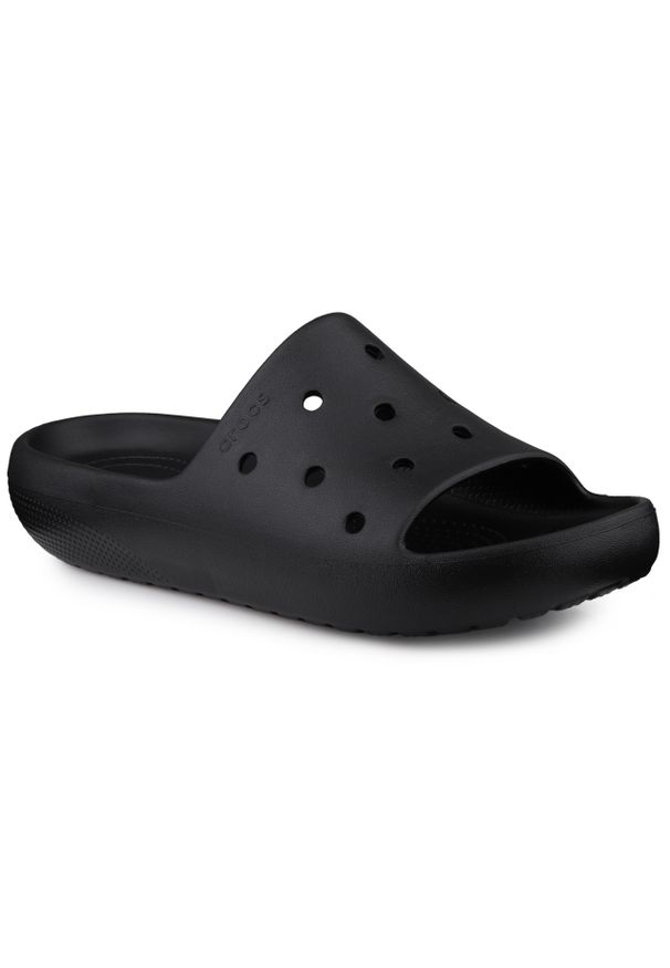 Klapki męskie sportowe Crocs SLIDE V2. Kolor: czarny. Styl: sportowy