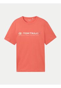 Tom Tailor T-Shirt 1041855 Czerwony Regular Fit. Kolor: czerwony. Materiał: bawełna #4