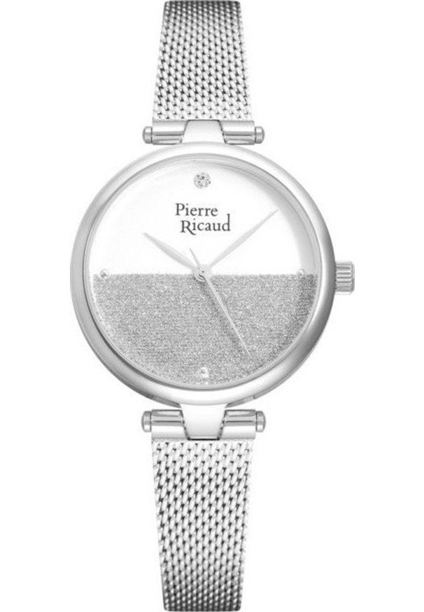 Zegarek Pierre Ricaud Zegarek damski Pierre Ricaud P23000.5143Q CYRKONIE srebrny. Kolor: srebrny