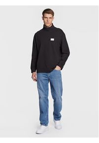 Calvin Klein Jeans Longsleeve J30J322626 Czarny Regular Fit. Kolor: czarny. Materiał: bawełna. Długość rękawa: długi rękaw #5