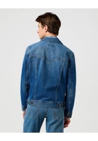 Wrangler - MĘSKA KURTKA WRANGLER DENIM JACKET MYSTIC 112371358. Materiał: denim #4
