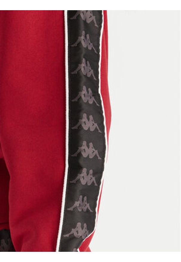 Kappa Bluza Banda Clarise 32261BW Czerwony Regular Fit. Kolor: czerwony. Materiał: syntetyk