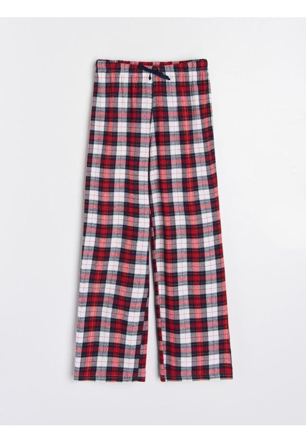 Sinsay - Spodnie od piżamy w kratę - wielobarwny