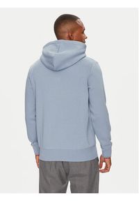 TOMMY HILFIGER - Tommy Hilfiger Bluza Logo MW0MW32673 Niebieski Regular Fit. Kolor: niebieski. Materiał: syntetyk, bawełna #5