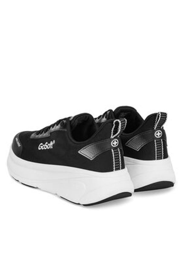 Go Soft Sneakersy MF1636-1 Czarny. Kolor: czarny. Materiał: materiał