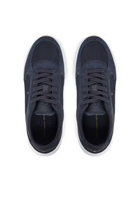 TOMMY HILFIGER - Tommy Hilfiger Sneakersy Sporty Runner FW0FW08644 Granatowy. Kolor: niebieski. Materiał: zamsz, skóra #5