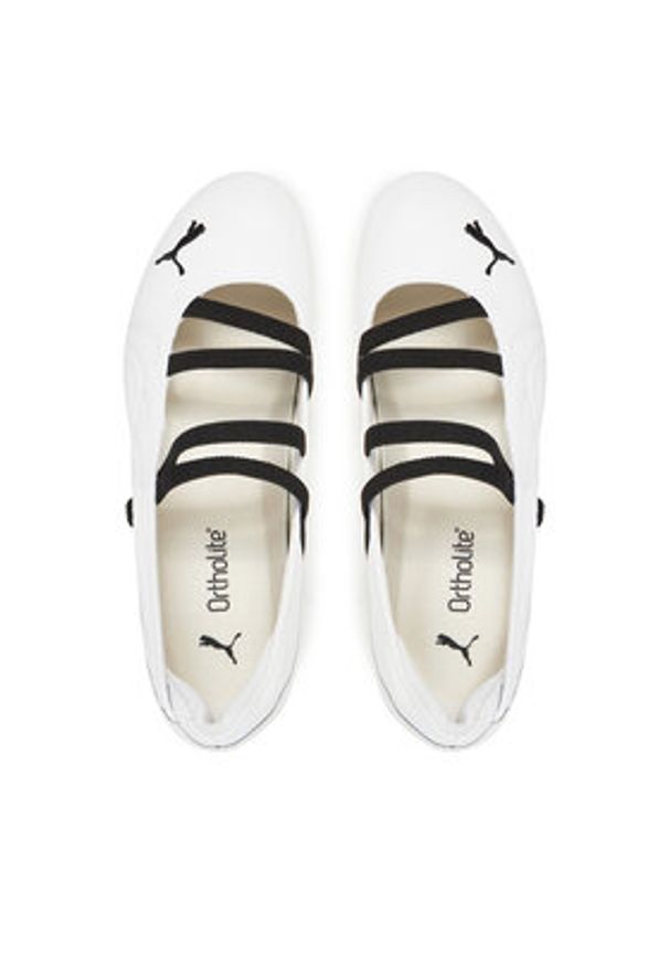 Puma Baleriny Speedcat Ballet LTH Wns 403587 01 Biały. Kolor: biały. Materiał: skóra