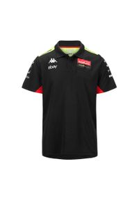 Polo Kappa Acrazon VR46. Typ kołnierza: polo. Kolor: żółty, czerwony, czarny, wielokolorowy. Styl: sportowy #2