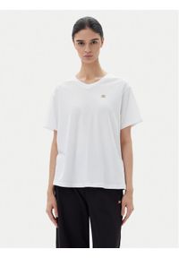 EA7 Emporio Armani T-Shirt 7W000029 AF10373 U0002 Biały Loose Fit. Kolor: biały. Materiał: bawełna